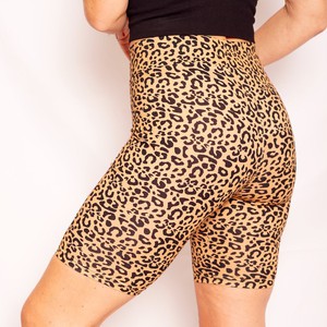 ADULT Leopard Print Speedy Biker I Jungle from Orbasics