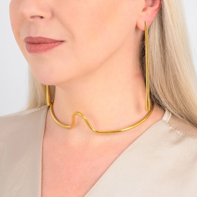 Rembo Recycled Brass Choker from Paguro Upcycle