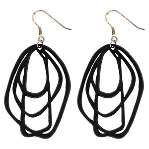 Orion Recycled Rubber Earrings from Paguro Upcycle