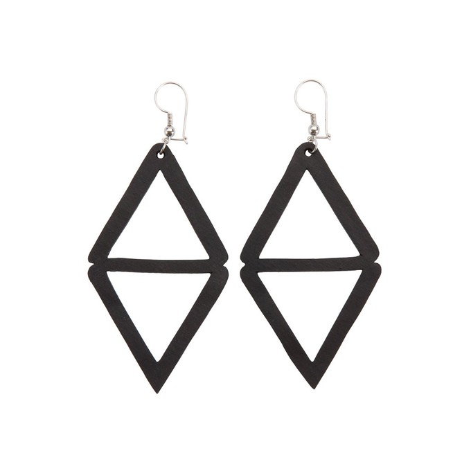 Copenhagen Recycled Rubber Earrings from Paguro Upcycle