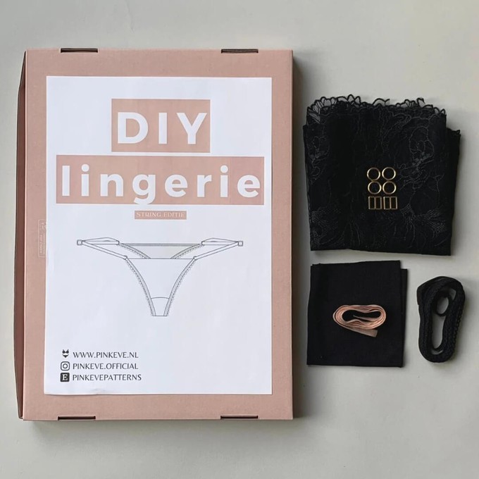 Lingerie pakket + patroon from PinkEve