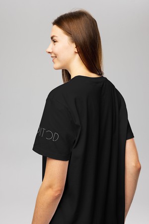 Logo T-Shirt Dress from Pitod