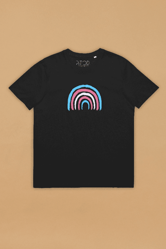 Transgender Rainbow T-Shirt from Pitod