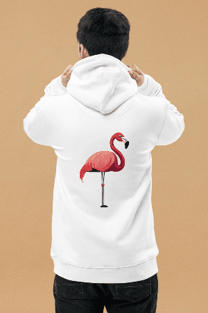 Flamingo Hoodie Unisex from Pitod