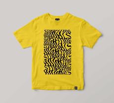 Illusions Tee - Stop Eating Animals - Cyber Yellow via Plant Faced Clothing