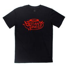 Seitan's Finest - Black Tee via Plant Faced Clothing