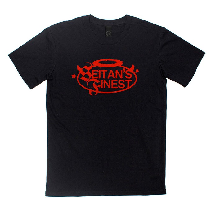 Seitan's Finest - Black Tee from Plant Faced Clothing