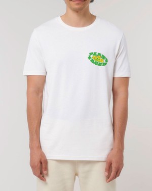 No Animals Consumed Club Tee - White from Plant Faced Clothing