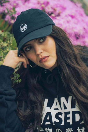 Plant Faced RECYCLED Dad Hat - Black & White from Plant Faced Clothing