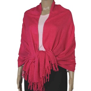 Shawl Pink - Natural Dyes - Stylish, Ecofriendly & Fairtrade from Quetzal Artisan