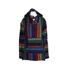 Hoodie Multicolor - One Size - Handmade and Fairtrade via Quetzal Artisan