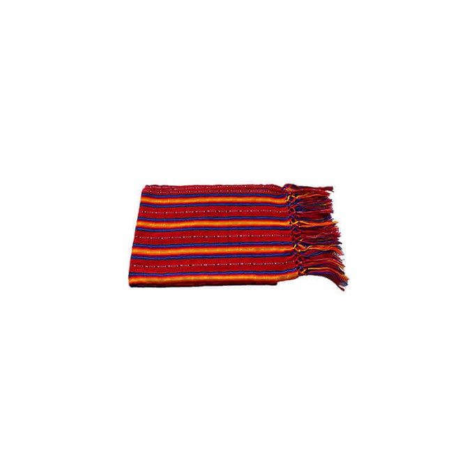 Multicolour Rainbow Scarf - Beautiful & Fairtrade from Quetzal Artisan