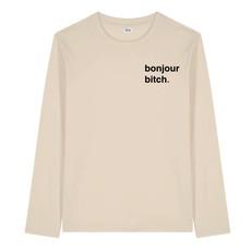 BONJOUR LONG SLEEVE T-SHIRT via RAIZ