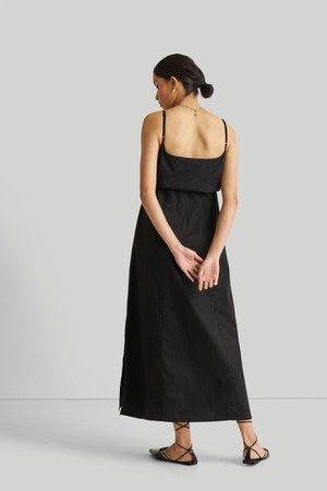 Strappy Maxi Dress in Black from Reistor