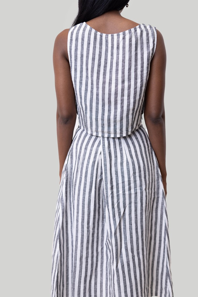 Breezy Summer Set in Linen Stripes from Reistor