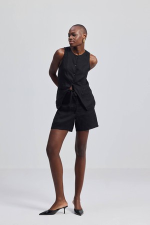 Hemp Shorts in Black from Reistor