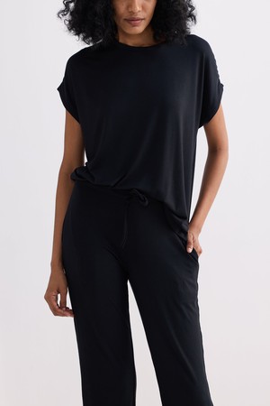 Wide Leg Pant in Black from Reistor