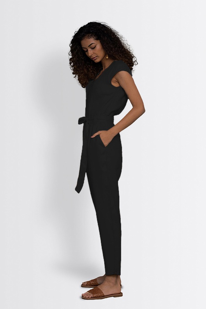 Hemp Noir Jumpsuit from Reistor