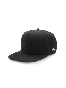 Black on Black Snapback via Rip Bananas