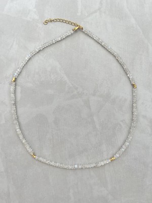 Rainbow Moonstone Necklace from Rize