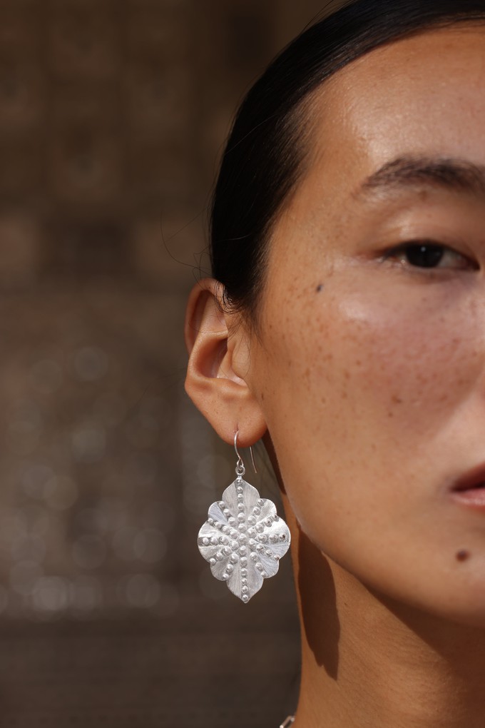 Granulated Ashram Window Earrings - Limited Edition from Rize