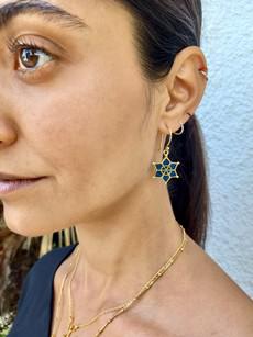 Meena Star Earrings via Rize