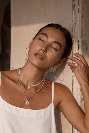 Pastel Moonstone Necklace from Rize