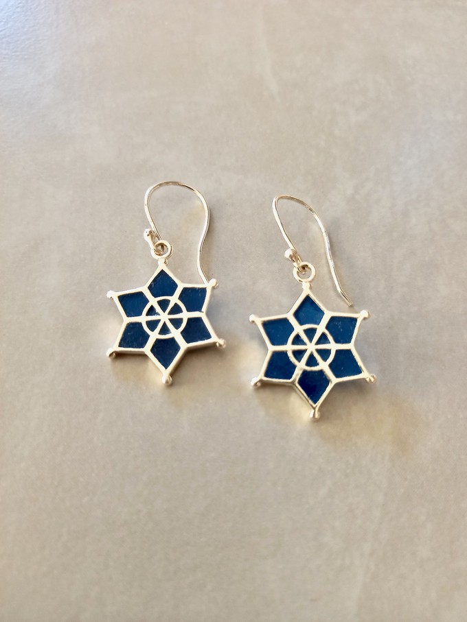 Meena Star Earrings from Rize