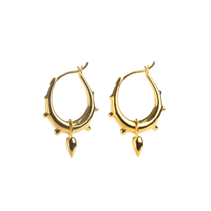 Tribal Spike Hoops from Rize