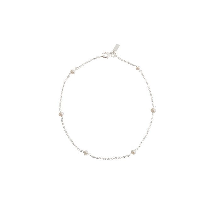 Minimal Pearl Anklet from Rize