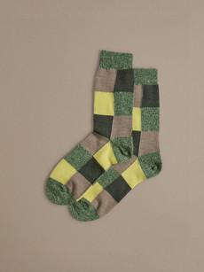 Fine Merino Wool Socks | Citrus Green via ROVE