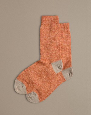 Fine Merino Wool Socks | Tangerine from ROVE