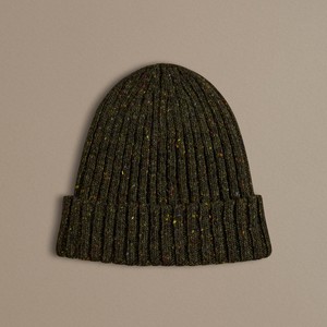 Unisex Donegal Beanie | Dark Green from ROVE