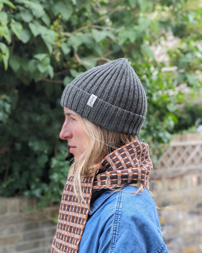 Lambswool Beanie | Seaweed Green from ROVE