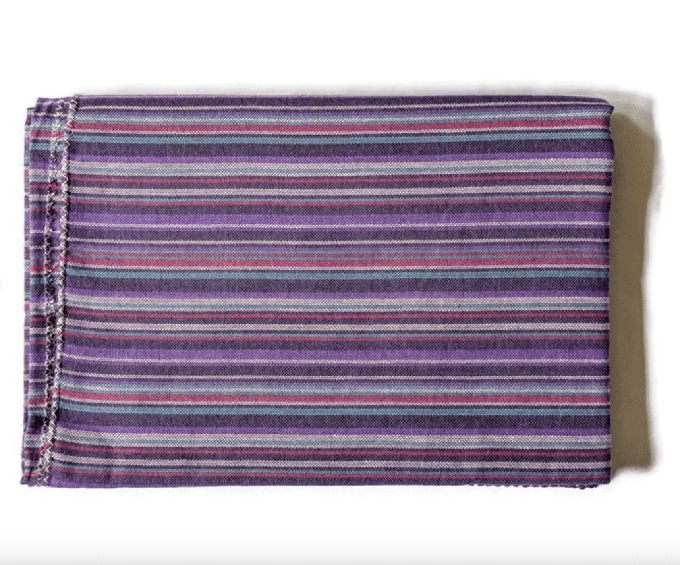 Soft cotton striped scarf, handwoven in Nepal from Shakti.ism