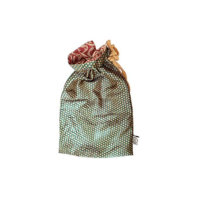 Large sari gift bags with drawstring from Shakti.ism