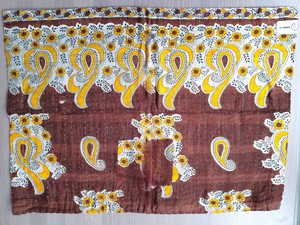 Sari placemats, handmade, set of 2, table mats, reversible from Shakti.ism