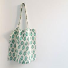 XL block print tote bag via Shakti.ism