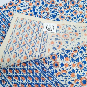 Block-printed organic cotton placemats (set of 2) from Shakti.ism