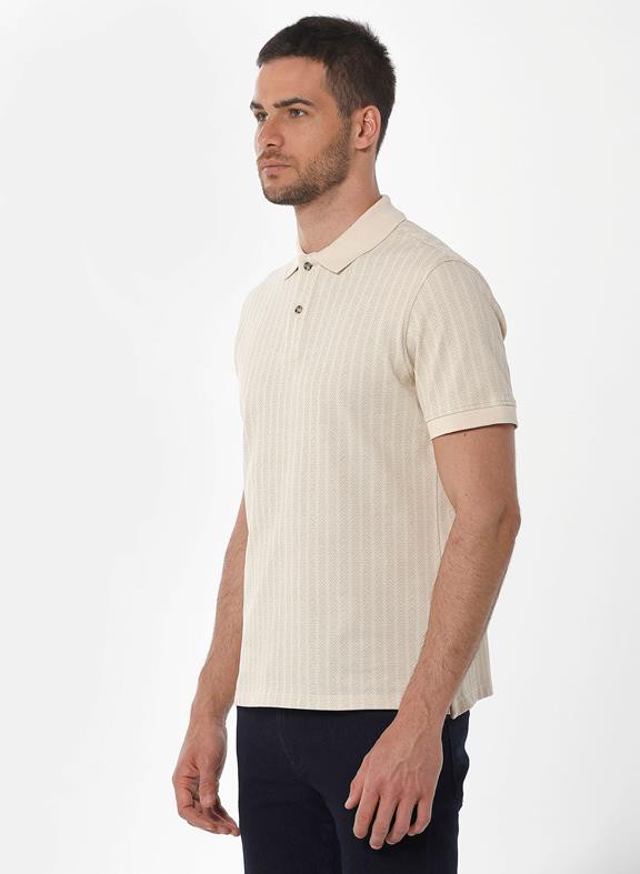 Polo Print Beige from Shop Like You Give a Damn