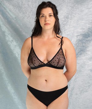 Bralette Amour Zwart from Shop Like You Give a Damn