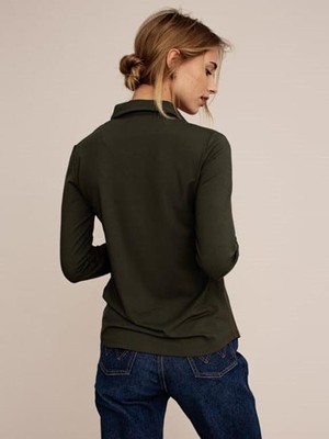 Cedar Blouse Green from Shop Like You Give a Damn