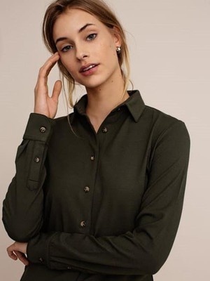 Cedar Blouse Green from Shop Like You Give a Damn