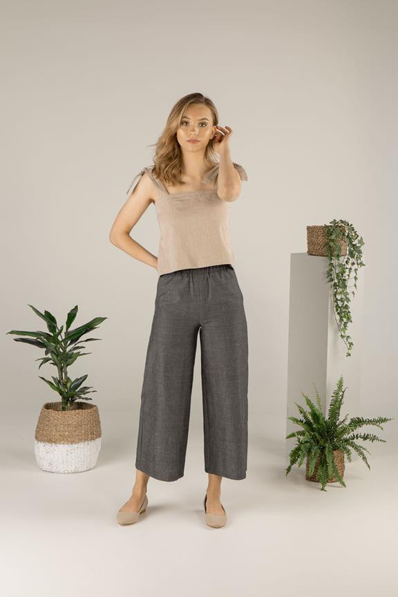 Culottes Forest Whispers Charcoal from Shop Like You Give a Damn