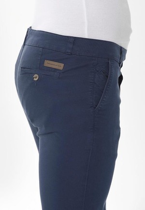 Chinobroek Slim Marineblauw from Shop Like You Give a Damn