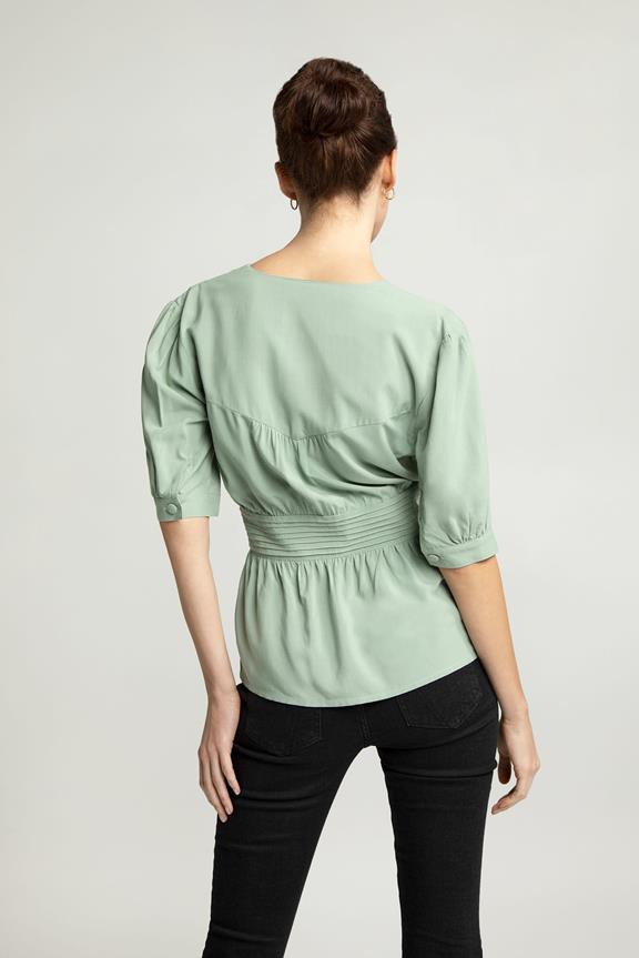 Blouse Lillmor Groen from Shop Like You Give a Damn