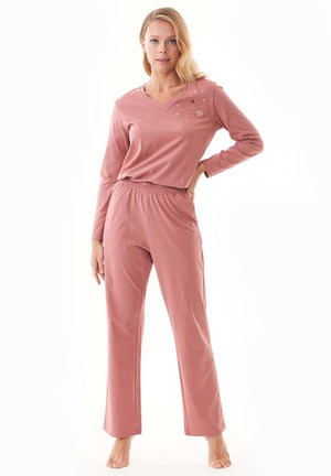 Pyjama Set Tieerra Klei Rood from Shop Like You Give a Damn