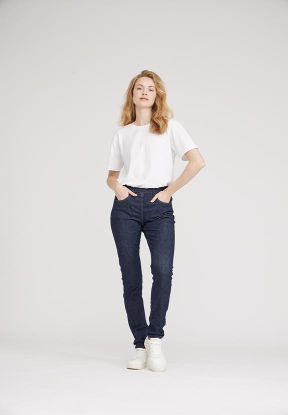 Grace Slim Ml - Donkerblauw Denim from Shop Like You Give a Damn