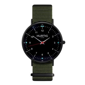 Horloge Moderna Nato Zwart & Olijfgroen from Shop Like You Give a Damn