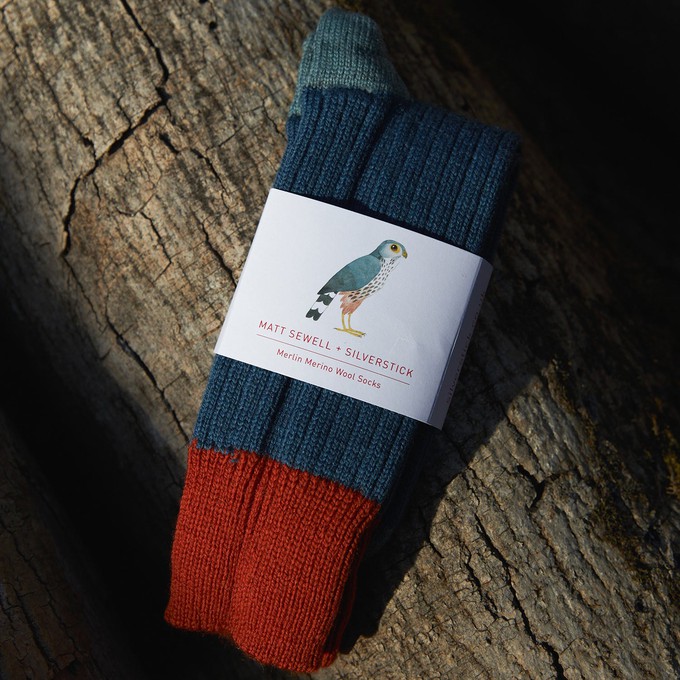 matt sewell merlin merino sock from Silverstick